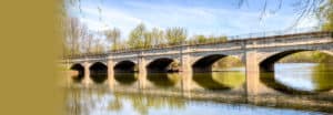 bridge across water